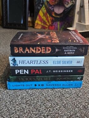 Lot Of 5 Spicy Novels